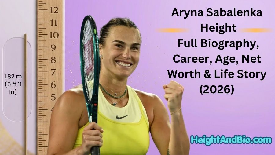 Aryna Sabalenka Height
