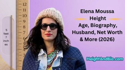 Elena Moussa Height