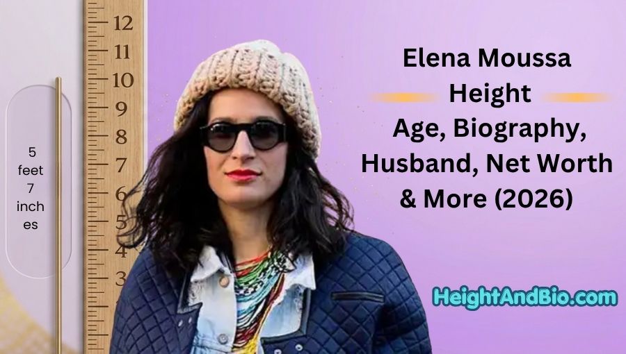 Elena Moussa Height