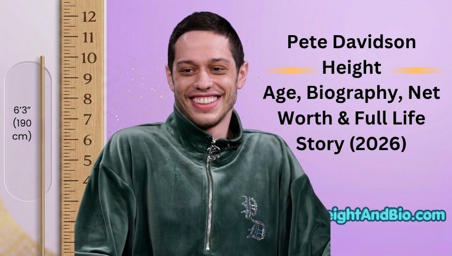 Pete Davidson Height