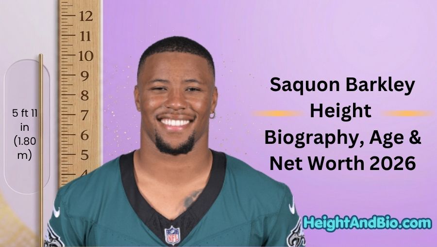 Saquon Barkley Height