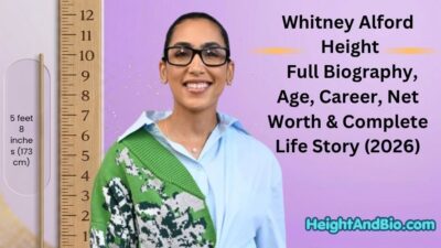 Whitney Alford Height